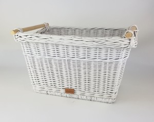 Koszyk na zabawki/na pranie Toyi biały